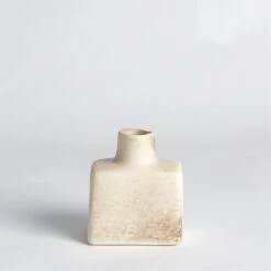 Short Stack Bottles-Reactive Ivory -Online Home Decor 42079