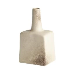 Tall Stack Bottles-Reactive Ivory -Online Home Decor 42081