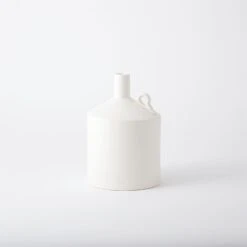 Metro Bottle-Matte-White -Online Home Decor 42491