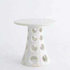 Taper Circle Side Table