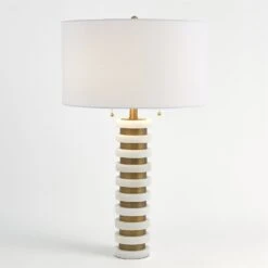Marble Stack Lamp