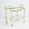 Gallery Folding Bar-Shiny Brass -Online Home Decor 49426