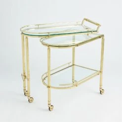 Gallery Folding Bar-Shiny Brass