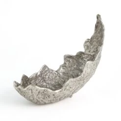 Leaf Bowl-Nickel -Online Home Decor 49671