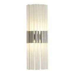Acrylic Sconce-Nickel-HW -Online Home Decor 50459