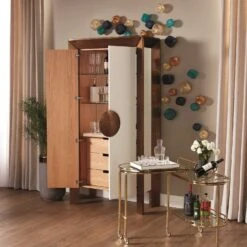 S/3 Wall Rocks-Frosted Blue -Online Home Decor 50673