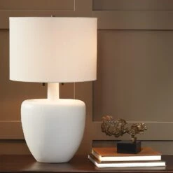 Impression Lamp-Matte White -Online Home Decor 50957