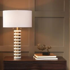 Marble Stack Lamp -Online Home Decor 50965