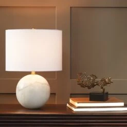 Marble Sphere Lamp -Online Home Decor 50967