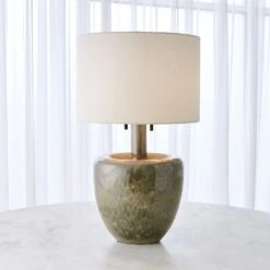 Impression Lamp-Green -Online Home Decor 51441
