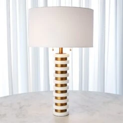 Marble Stack Lamp -Online Home Decor 51447