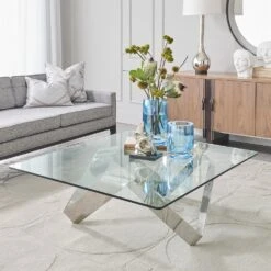 Bendy Ribbon Cocktail Table -Online Home Decor 52099