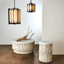 Quartz Hall Pendant -Online Home Decor 54626