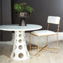 Taper Circle Dining Table -Online Home Decor 54643