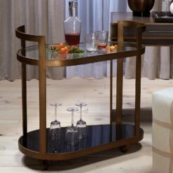 Regan Bar-Antique Brass -Online Home Decor 54701