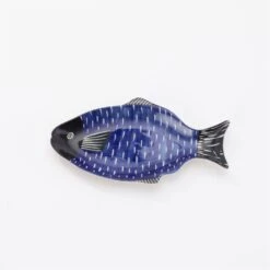 Tropical Ceramic Fish Plate -Online Home Decor 55230