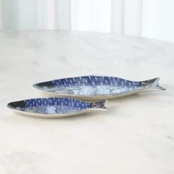 Tropical Ceramic Fish Plate -Online Home Decor 55510