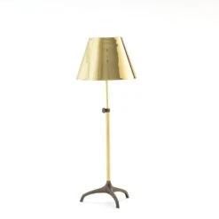 Simple Tripod Table Lamp-Bronze/Brass