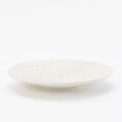 Tree Texture Charger-Matte White 11 Tree Texture Charger-Matte White -Online Home Decor 55988