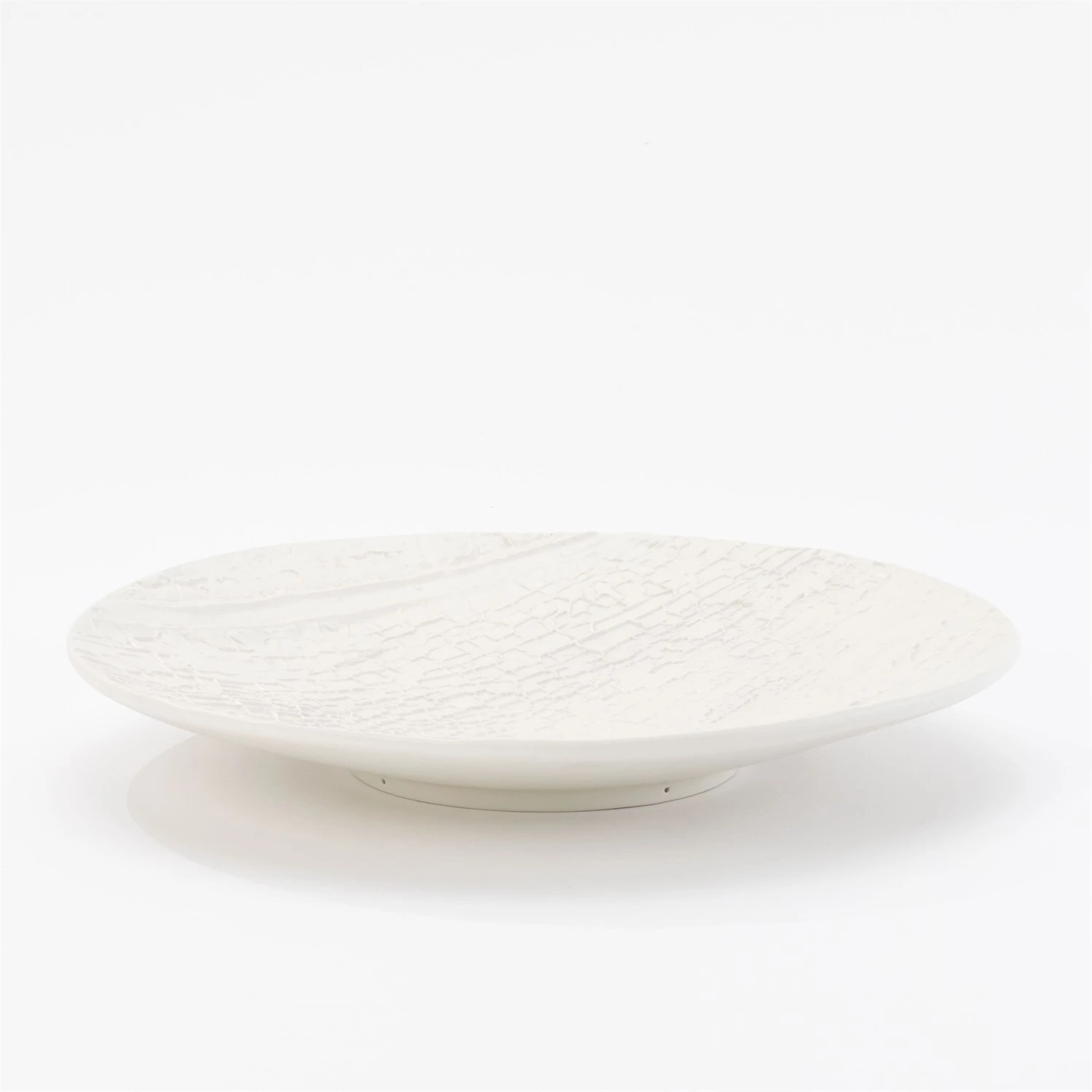 Tree Texture Charger-Matte White 5 Tree Texture Charger-Matte White - Image 3