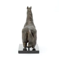 Horse Sculpture-Iron/Granite 9 Horse Sculpture-Iron/Granite -Online Home Decor 56023