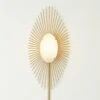Radial Burst Electrified Wall Sconce-Gold 1 Radial Burst Electrified Wall Sconce-Gold -Online Home Decor 56253