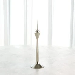 Radio Tower Sculpture-Nickel 18 Radio Tower Sculpture-Nickel -Online Home Decor 57088