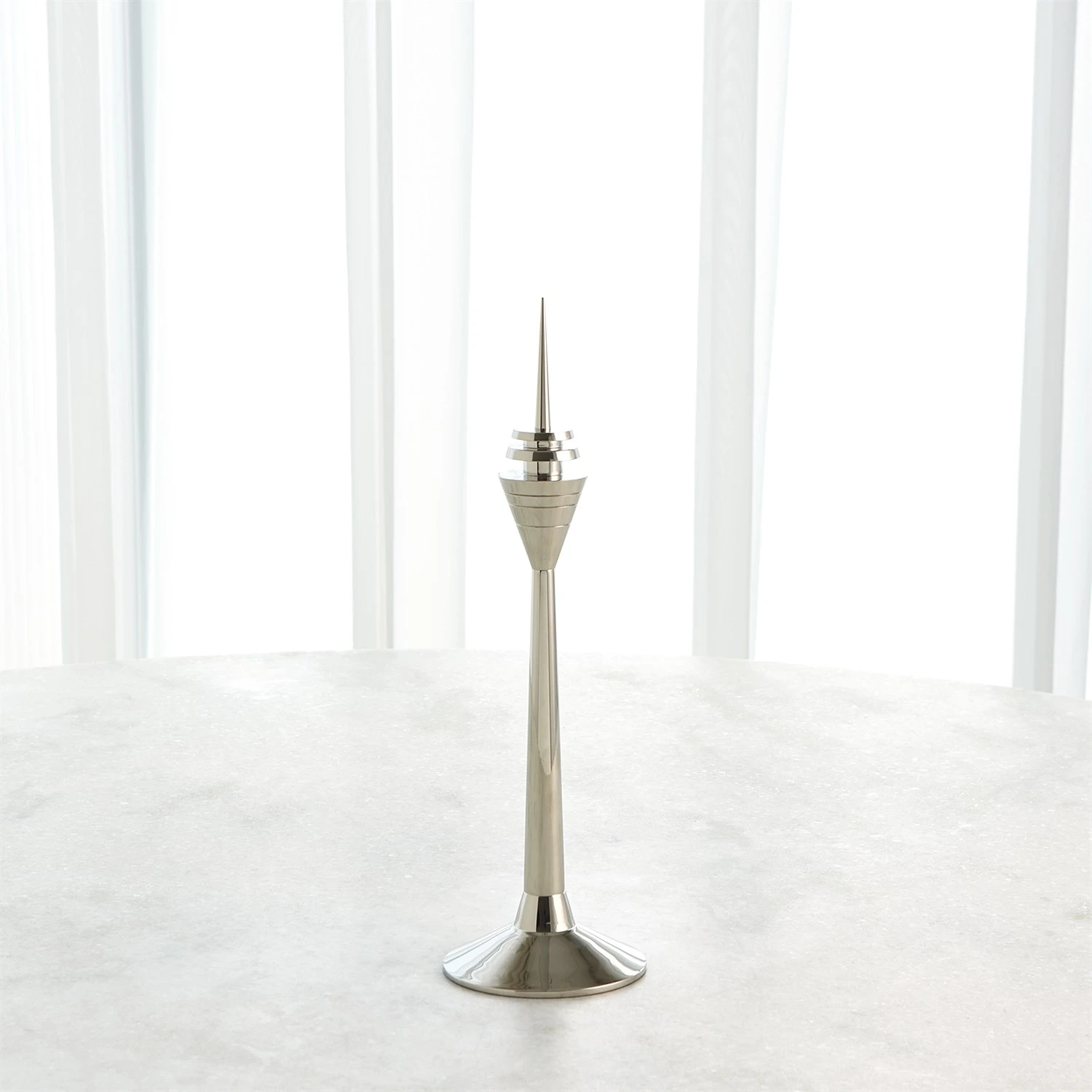 Radio Tower Sculpture-Nickel 10 Radio Tower Sculpture-Nickel - Image 8