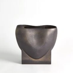 Orpheus Vases And Low Bowl-Bronze -Online Home Decor 57736