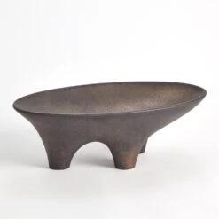 Opus Triple Leg Bowl-Bronze -Online Home Decor 57756