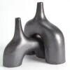 Stretch Vases-Black -Online Home Decor 57770