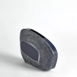 Offset Square Scratch Vases-Ink -Online Home Decor 57845