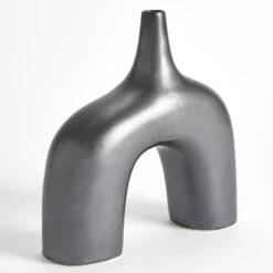 Stretch Vases-Black -Online Home Decor 57936