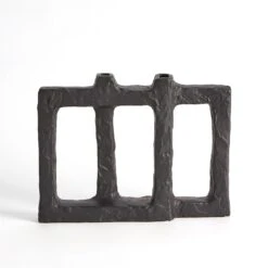 Armature Vases-Matte Black -Online Home Decor 57947