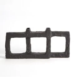Armature Vases-Matte Black -Online Home Decor 57973
