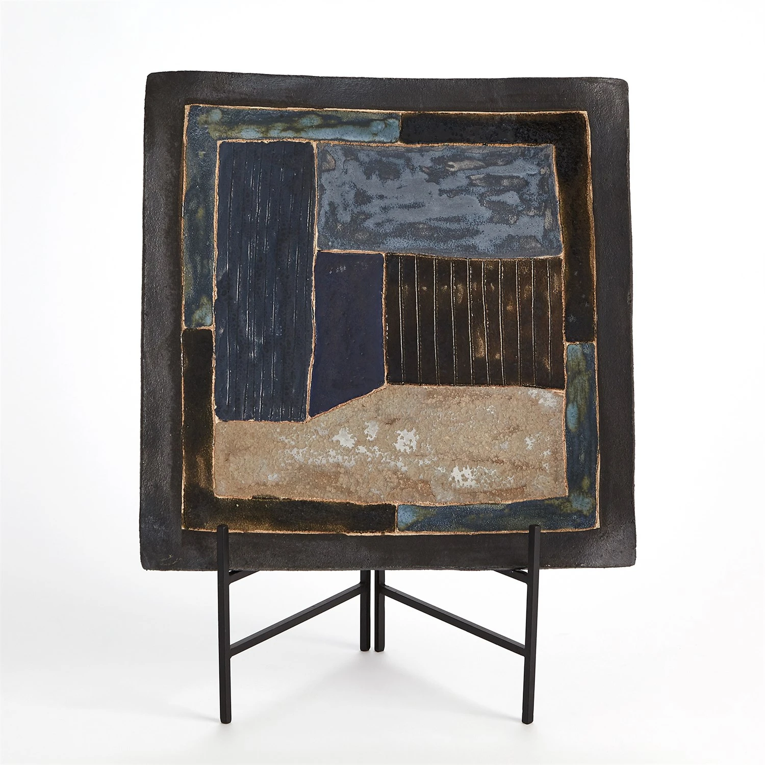 Indigo Abstract Platters 16 Indigo Abstract Platters - Image 14