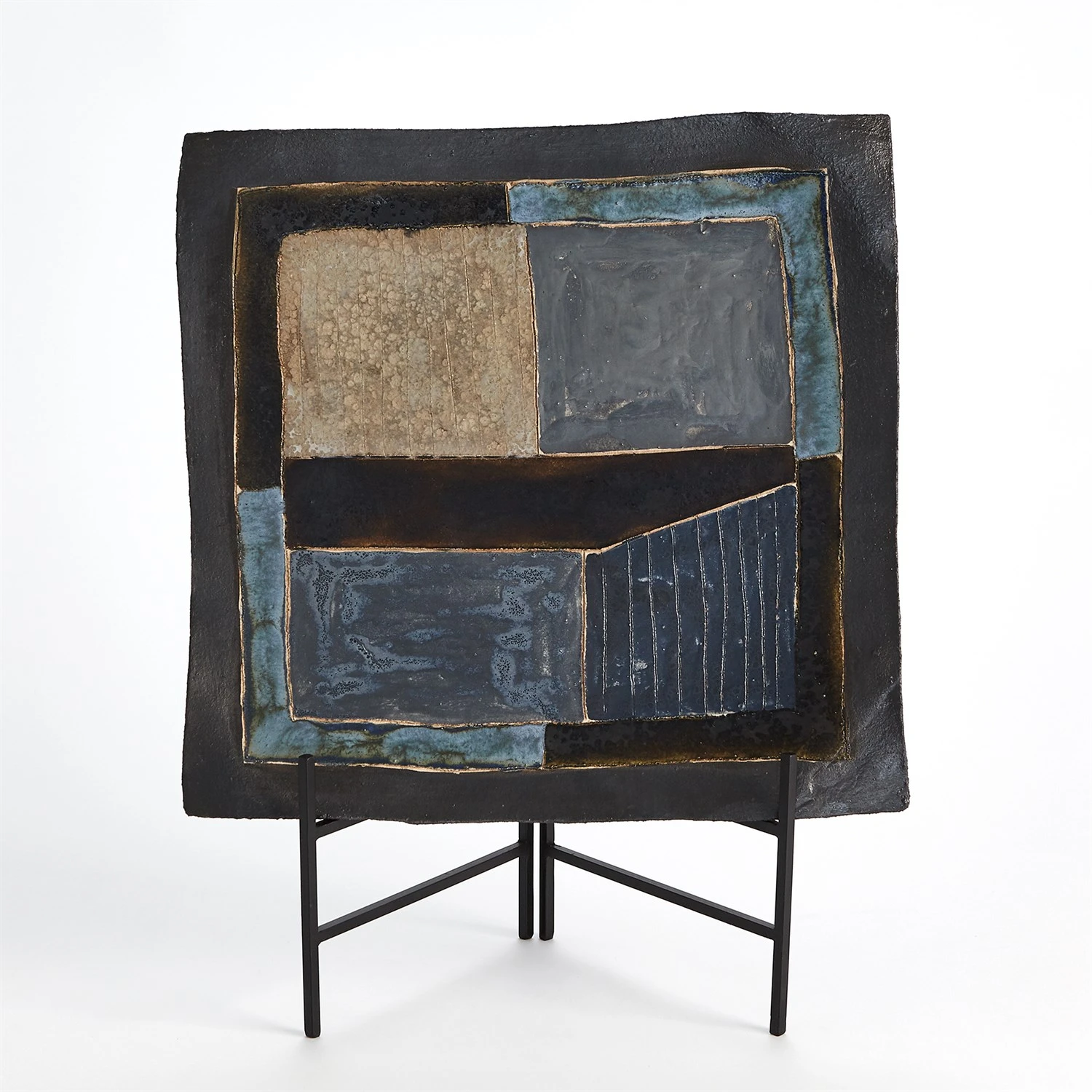 Indigo Abstract Platters 14 Indigo Abstract Platters - Image 12