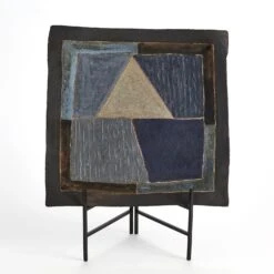 Indigo Abstract Platters 28 Indigo Abstract Platters -Online Home Decor 58118