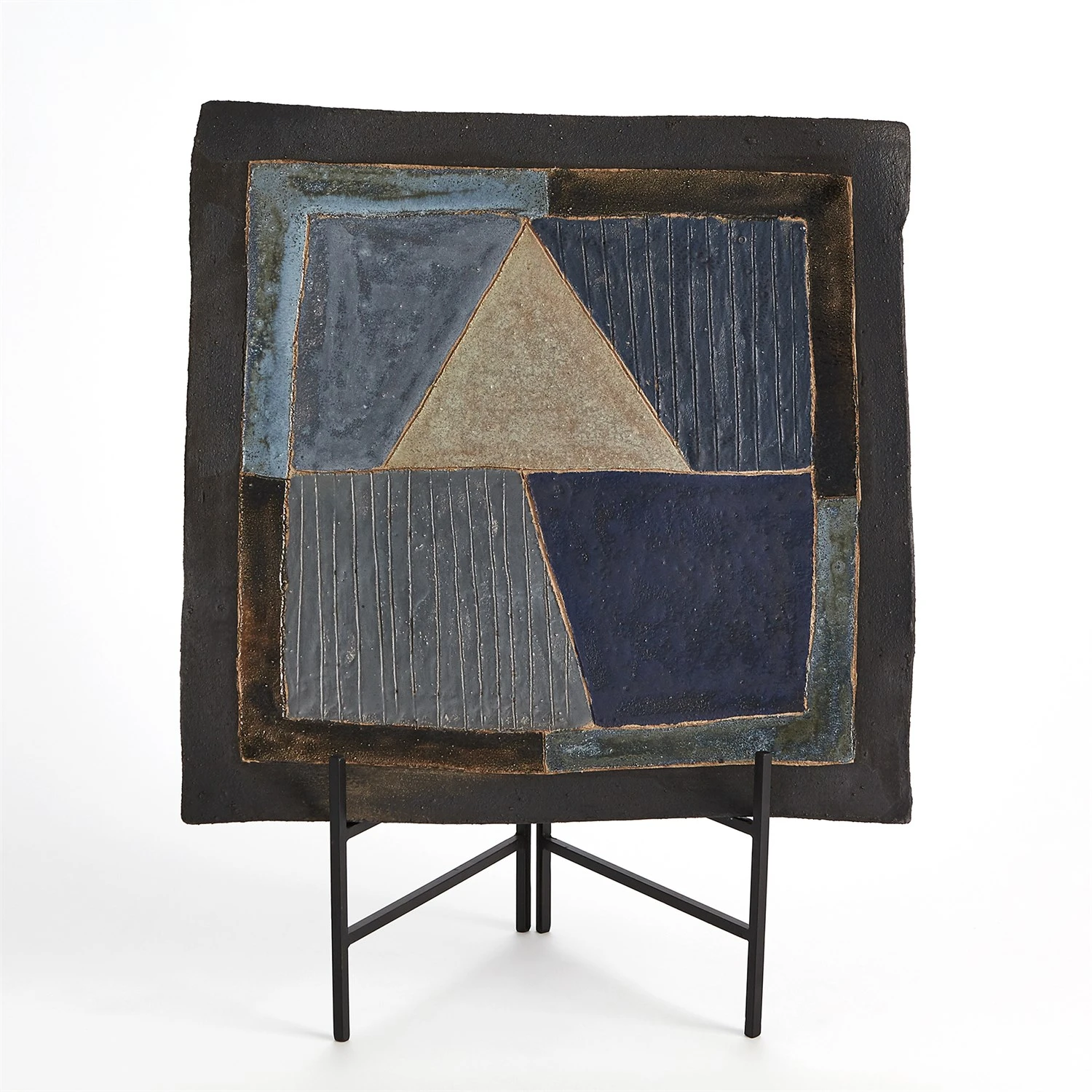 Indigo Abstract Platters 15 Indigo Abstract Platters - Image 13