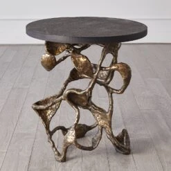 Drift Table-Faux Bronze 16 Drift Table-Faux Bronze -Online Home Decor 58138