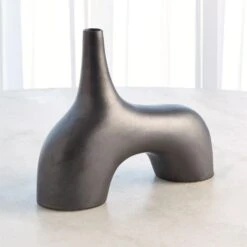 Stretch Vases-Black -Online Home Decor 58201