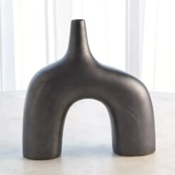 Stretch Vases-Black -Online Home Decor 58266