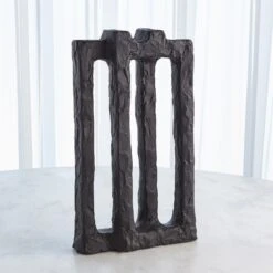 Armature Vases-Matte Black -Online Home Decor 58416