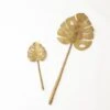 Brass Monstera Leaf -Online Home Decor 58645