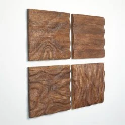 Dune Wall Panels-Weathered Brown -Online Home Decor 58703