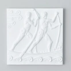 Rowers Plaster Wall Panel