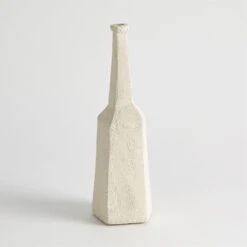 Sculpted Bottles-White 19 Sculpted Bottles-White -Online Home Decor 58812