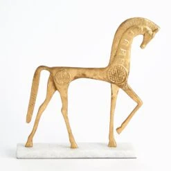Roman Horse-Gold -Online Home Decor 58952