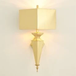 Diamond Sconce-Brass -Online Home Decor 58988