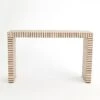 Sienna Console-Walnut/Bone -Online Home Decor 59190
